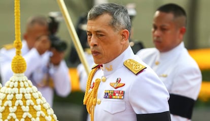 Maha Vajiralongkorn, rey de Tailandia, el pasado abril.