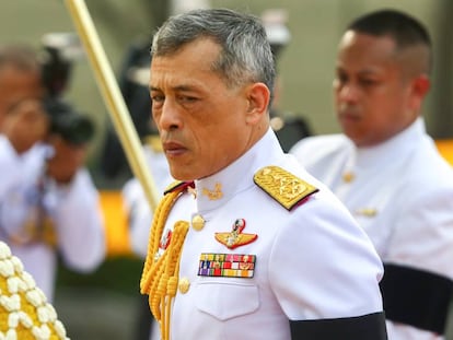 Maha Vajiralongkorn, rey de Tailandia, el pasado abril.