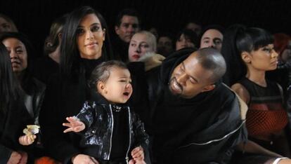 North West, hija de Kim Kardashian y Kanye West.