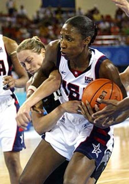 Lisa Leslie, la estrella norteamericana.