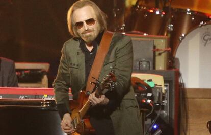 Tom Petty, durante una actuación en febrero en Los Ángeles.