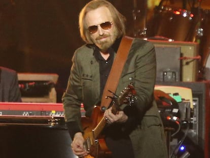 Tom Petty, durante una actuaci&oacute;n en febrero en Los &Aacute;ngeles.