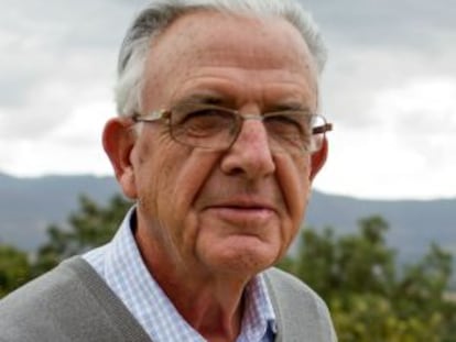 El misionero salesiano Alfredo Roca, en Adigrat (Etiopía).
