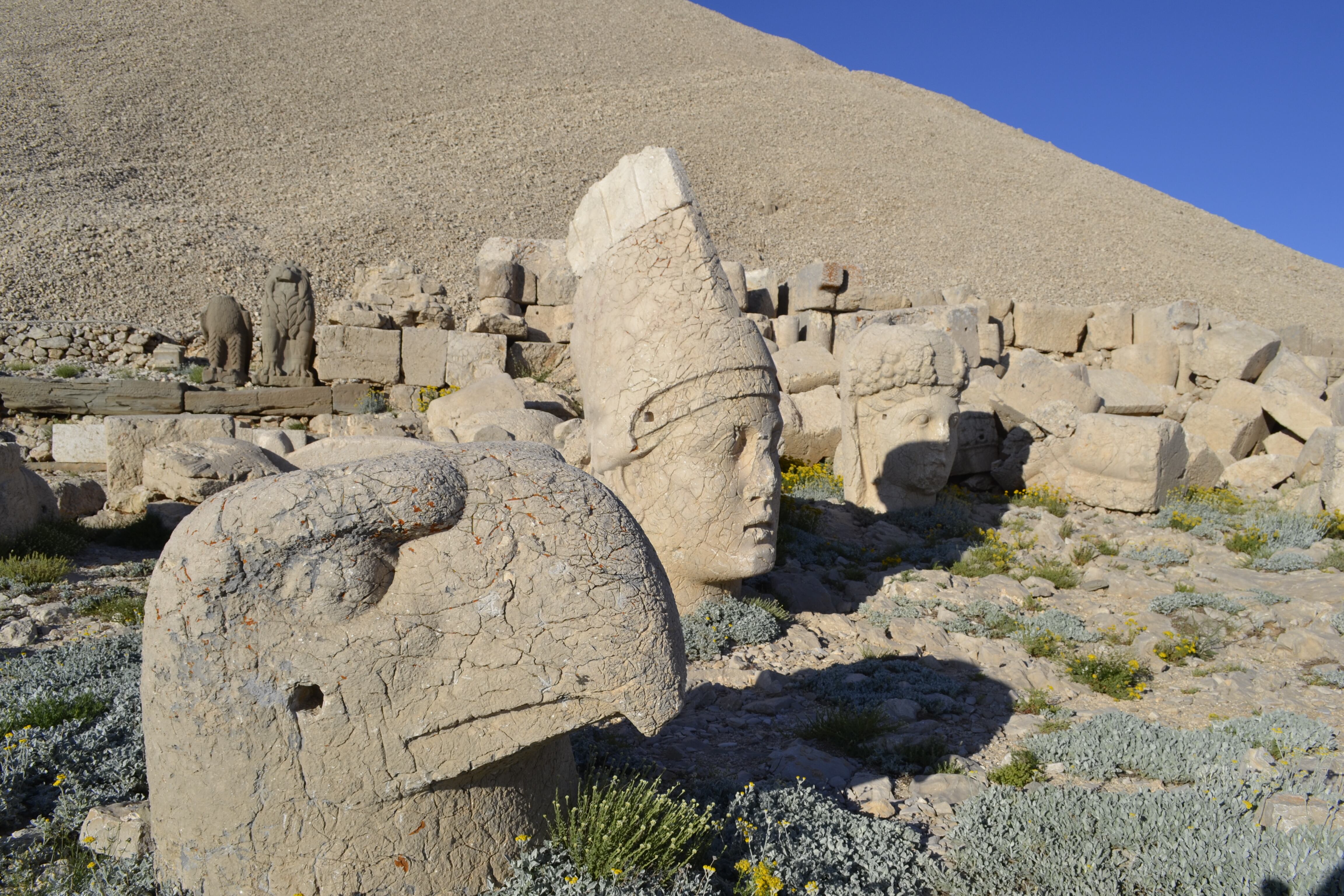 Vista de Nemrut Dag.