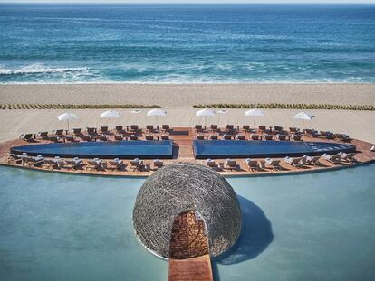 Una de las piscinas de Viceroy Los Cabos, un ‘resort’ en Baja California Sur (México).