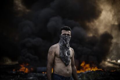 Una manifestación en octubre de 2019.