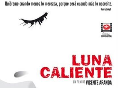 Cartel de Luna caliente