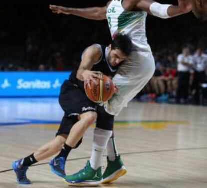 Campazzo, ante Brasil en el pasado Mundial