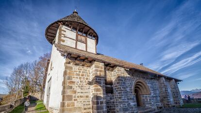 La ermita de Muslila en Ochagavía (Navarra), uno de los bienes inmatriculados.