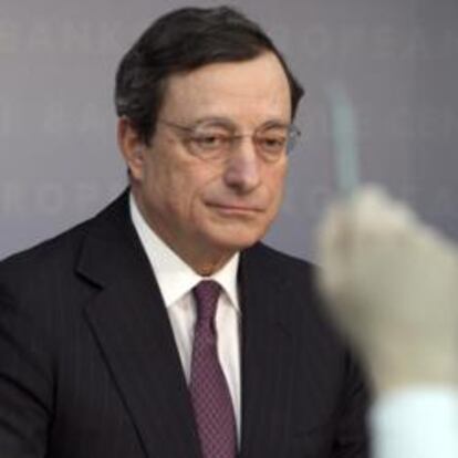 El presidente del BCE, Mario Draghi