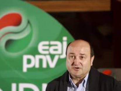 El presidente del PNV, Andoni Ortuzar. EFE/Archivo