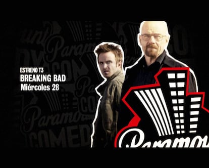 Imagen promocional de la serie de televisión "Breaking Bad".