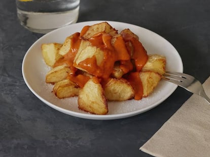 La receta: patatas bravas