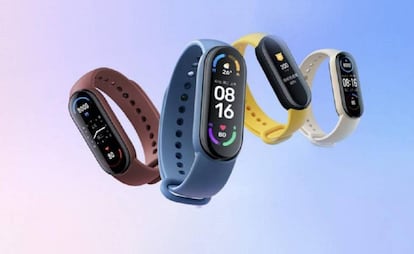 Colores de la Xiaomi Mi Smart Band 6