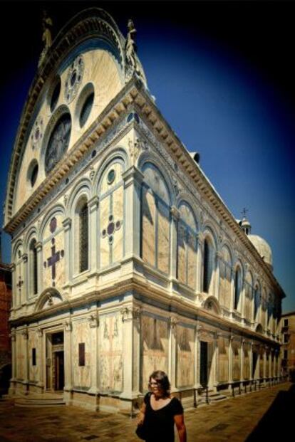 Iglesia de Santa María dei Mirácoli, en el Ghetto, Venecia.