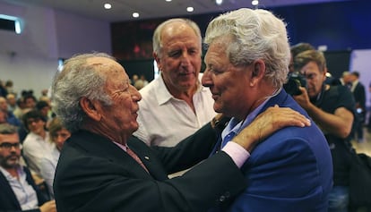 N&uacute;&ntilde;ez, Rexach y Toni Bruins.