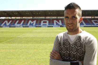 Julio Álvarez, jugador del Numancia.