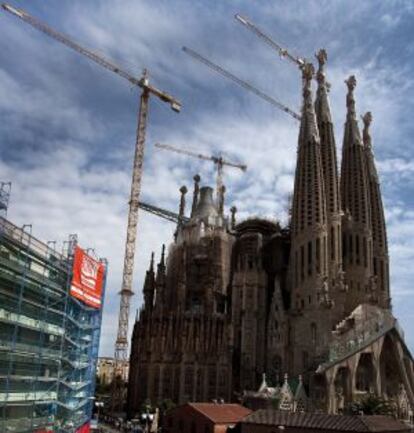 La Sagrada Familia de Barcelona.