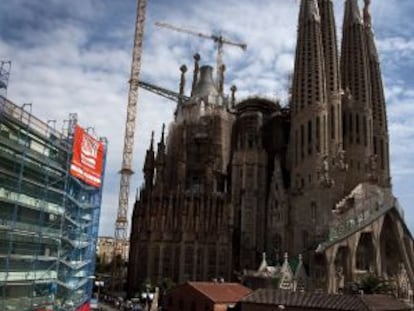 La Sagrada Familia de Barcelona.