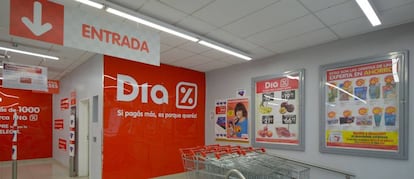 Un supermercado Dia en Argentina.