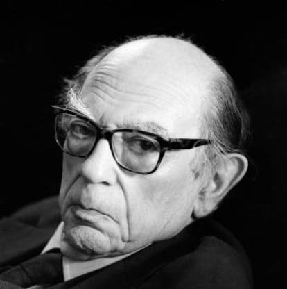 Retrato del año 1995 del filósofo Isaiah Berlin.