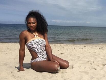 La tenista Serena Williams en una imagen publicada en su Instagram.