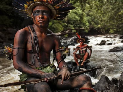 Indígenas Asurini do Tocantins, que viven en la región entre los ríos Xingu y Tocantins (en la Amazonia brasileña).