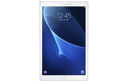 La pantalla de la tablet Galaxy Tab A tiene 10 pulgadas.