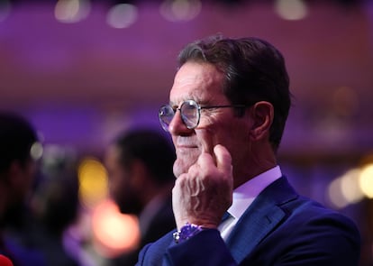 Fabio Capello, durante una conferencia en 2019.