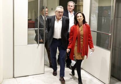 PSOE parliamentary spokesperson Margarita Robles.