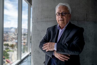 Hernando Torres, durante el foro de Prisa Media, en Bogotá.