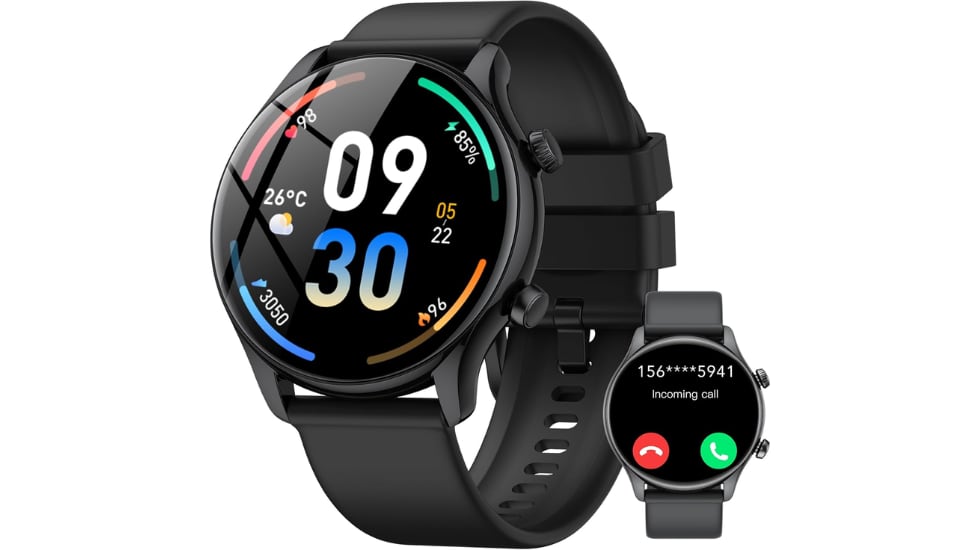 Este reloj inteligente ofrece más de 120 modos de deporte.