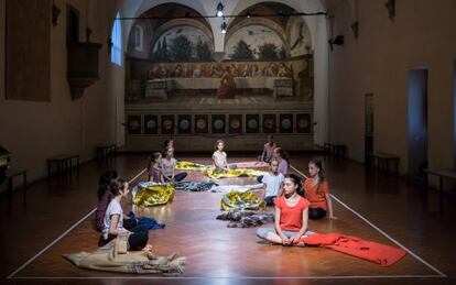 Ciclo de danza de Virgilio Sieni sobre el éxodo contemporáneo.