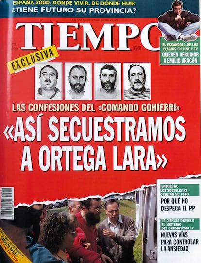 El 20 d'octubre del 1997 el comando Gohierri d'ETA va explicar el segrest del funcionari de presons José Antonio Ortega Lara. La banda terrorista el va capturar el 17 de gener del 1996, quan Ortega Lara tornava a casa; va estar segrestat 532 dies, fins que va ser alliberat l'1 de juliol del 1997 en un 'zulo' a Mondragón (Guipúscoa).