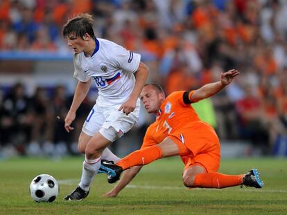 Arshavin y la Rusia de Hiddink asombraron en Austria y Suiza con su estilo desenfadado y veloz. Comenzaron el torneo perdiendo 4-1 frente a España, pero después mostraron lo mejor de su repertorio con exhibición incluida ante Holanda en cuartos (3-1). En semifinales, se toparon de nuevo con España y ahí acabó su sueño (3-0).