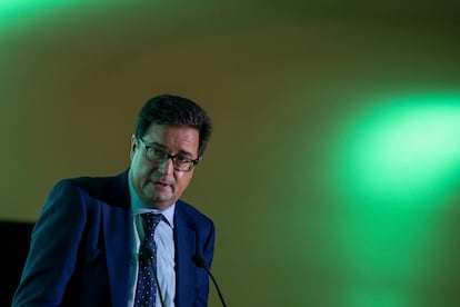 Óscar López, ministro de Transformación Digital y Función Pública, departamento responsable de aprobar el anteproyecto de 'Ley de Grupos de Interés' que recoge el Plan de Acción por la Democracia del Gobierno.