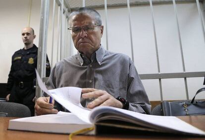 El exministro de Economía ruso Alexéi Uliukáyev. Moscú. Rusia.