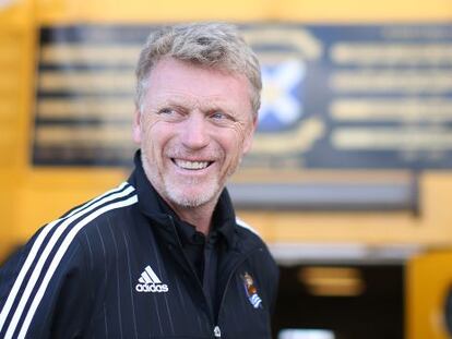 David Moyes, en una conferencia de prensa durante la pretemporada.