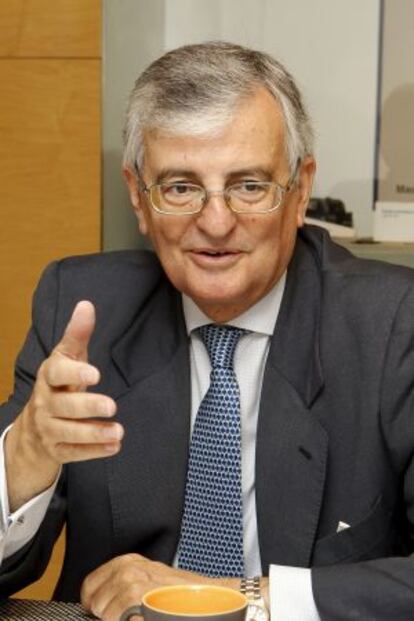 El fiscal general del Estado, Eduardo Torres-Dulce, durante una entrevista con Efe.