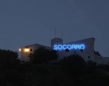 Intervención de Avelino Sala en una ermita de Sagunto.