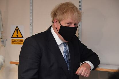 Boris Johnson, el 24 de julio en Londres.