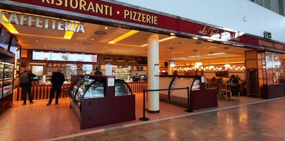 Nuevo restaurante La Tagliatella Espresso en el aeropuerto de Alicante.