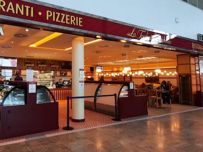 Nuevo restaurante La Tagliatella Espresso en el aeropuerto de Alicante.