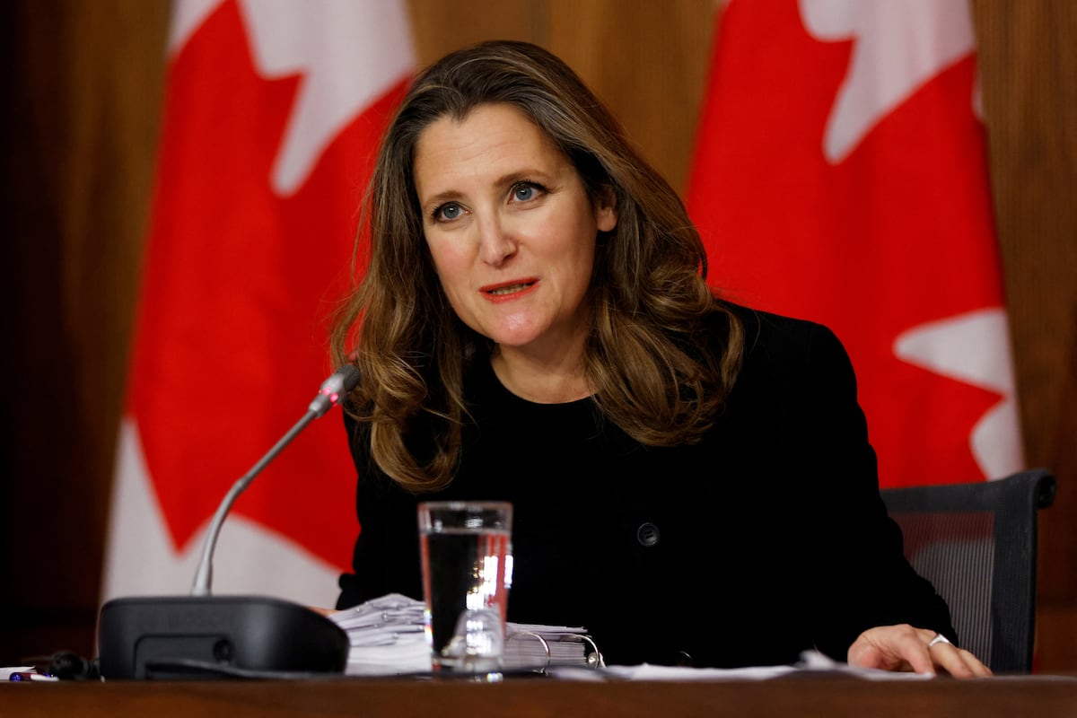 Canada’s Deputy Prime Minister Chrystia Freeland resigns over differences with Trudeau