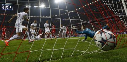 Semifinal entre el Real Madrid y el Bayern de Munich, en abril de 2014.
