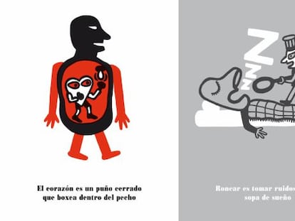 Dibujos de César Fernández-Arias para las '100 greguerías ilustradas' de Ramón Gómez de la Serna.