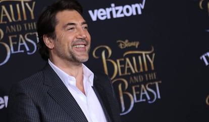 En el estreno de 'La Bella y la Bestia' en Los Ángeles.