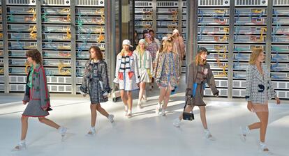 Desfile de Chanel, en la Semana de la Moda de Par&iacute;s.