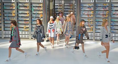 Desfile de Chanel, en la Semana de la Moda de París.