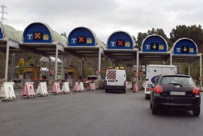 Una de las zonas de acceso a los Túneles de Artxanda.